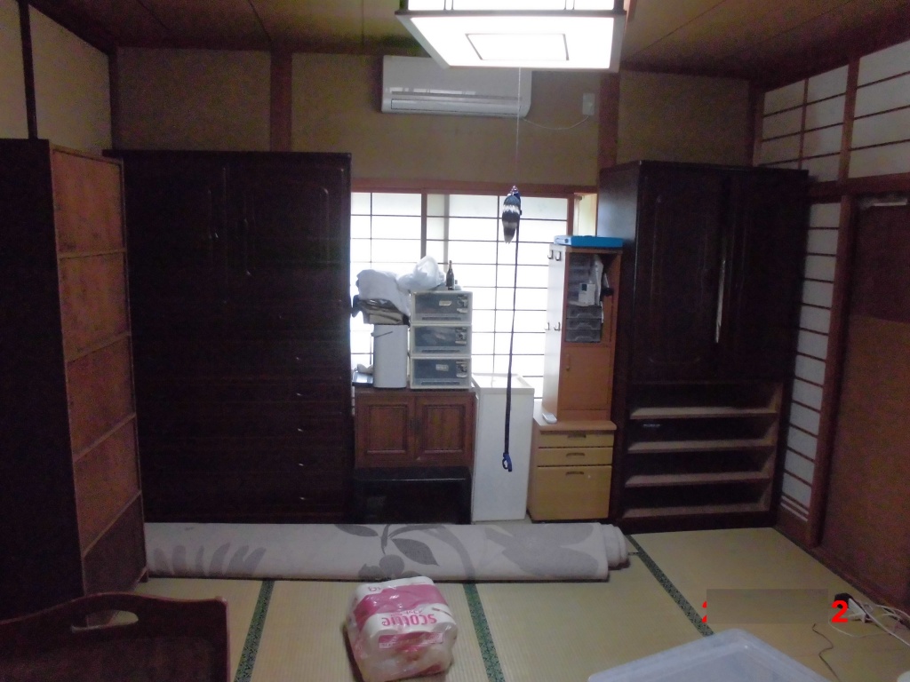 鹿児島県霧島市隼人町K様邸 8畳間2間床壁紙張替え（絨毯→フローリング） 和室改装 洗面所・キッチン壁紙張替え | 鹿児島（霧島市・姶良市