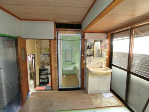 鹿児島県　姶良市　Ｏ様邸　浴室ユニットバス工事　リクシル　アライズＥタイプ　1616サイズ