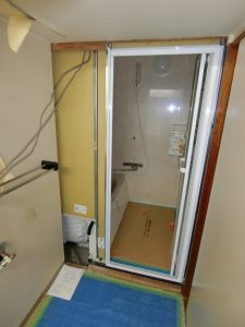 鹿児島県　鹿児島市　マンションリフォーム　浴室リフォーム　リクシル　アライズＥタイプ　1216サイズ