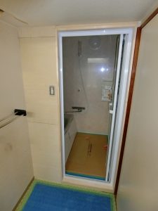 鹿児島県　鹿児島市　マンションリフォーム　浴室リフォーム　リクシル　アライズＥタイプ　1216サイズ