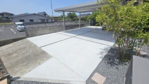 駐車場リフォームの基礎知識と姶良市加治木町  Y様邸の実例【鹿児島県 姶良市 霧島市 リフォームニシキ】