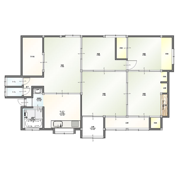 間取りビフォア